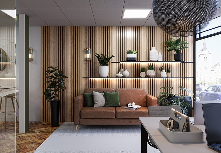 Insuremore CGI of Office Space